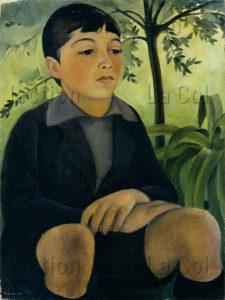 Ram (Ruggero Alfredo Michahelles). Le garçon. 1923. Peinture. Florence. Palais Pitti. Galleria Moderna.