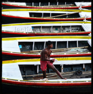 Inde. Bénarès. "Along the Gange". 2010. Photographie de Laurent Goldstein.