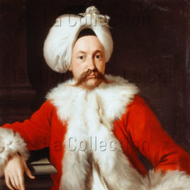 Soldi, Andrea. Portrait D'un Homme Dans Un Costume Oriental. XVIIIe Siècle. Peinture. Collection Particulière.