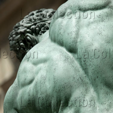 Bosio, François Joseph. Hercule Combattant Achéloüs Métamorphosé En Serpent. Détail : Dos. 1824. Sculpture. Paris. Musée Du Louvre.