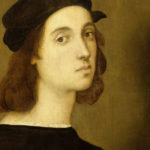 Raphaël. Autoportrait. Vers 1506. Peinture. Florence. Musée des Offices.