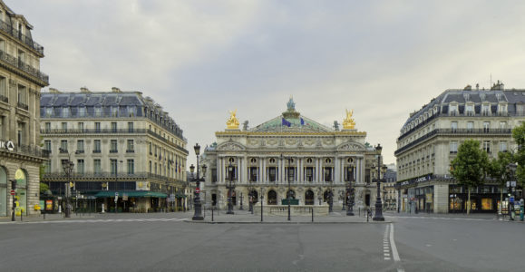 "Paris vide". Photographie de Jean-Michel Drouet.
