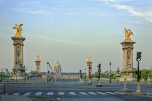 Paris. Pont Alexandre III. Photographie de Jean-Michel Drouet.
