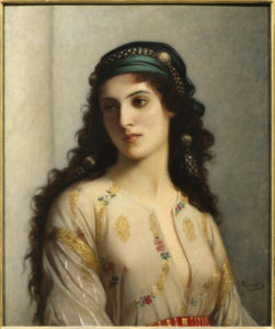 Charles Landelle. Juive de Tanger. 1866. Peinture. Reims, Musée des Beaux-Arts.