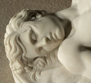 Vincent Feugère des Forts. La mort d'Abel. Détail. 1865. Sculpture. Paris, Musée d'Orsay.