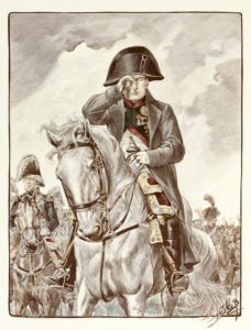 Job "Portrait de l'empereur Napoléon Ier à cheval" / Collection particulière