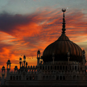 Inde. Lucknow. "Sakina". Chhota Imambara ou Hussainabad Imambara, mausolée de Muhammad Ali Shah, nawab d'Avadh. Photographie de Laurent Goldstein.