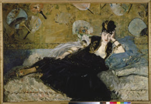 Manet, Edouard. La dame aux éventails. 1873. Peinture. Paris, Musée d'Orsay.