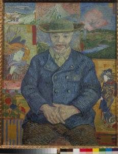 Van Gogh, Vincent. Portrait du Père Tanguy. 1887. Peinture, Paris, Musée Rodin.