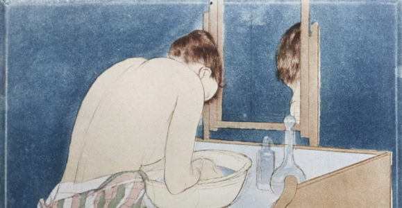 Cassatt, Mary. La Salle de bain. Vers 1891. Gravure. Paris, Bibliothèque nationale de France