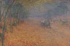 Slavicek, Antonin. Brouillard d'automne. 1897. Peinture. Prague, Narodni Galerie.