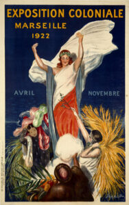 Cappiello, Leonetto. Exposition Coloniale  Marseille. 1922. Affiche. Marseille, CCIAMP.