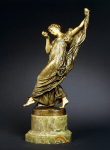 Gérôme, Jean-Léon. La danseuse. XIXe siècle. La Danseuse. Sculpture. Collection particulière.