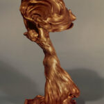 Larche, François Raoul. Pied de lampe représentant la danseuse américaine Loie Fuller. 1900. Paris, Musée des arts décoratifs.