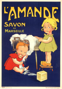 Anonyme. L'Amande Savon de Marseille. 1950. Imprimé. Marseille, CCIAMP.