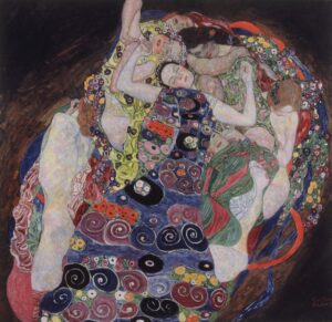 Klimt, Gustav. La jeune fille. 1913. Peinture. Prague, Narodni Galerie.