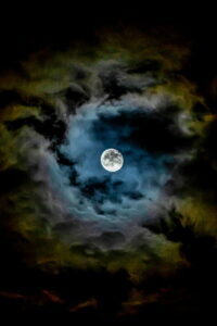 Maufroid, Caroline. "Clair de Lune". 2021. Photographie. Collection particulière.