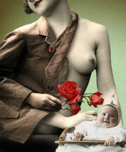 IL OU ELLE ? collage Solange GAUTIER.