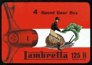 Gautier, Solange. Lambretta. 2015. Collage. Collection particulière.