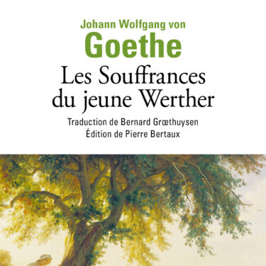 000010 2160 - GOETHE LesSouffrances A36496 PLAT1